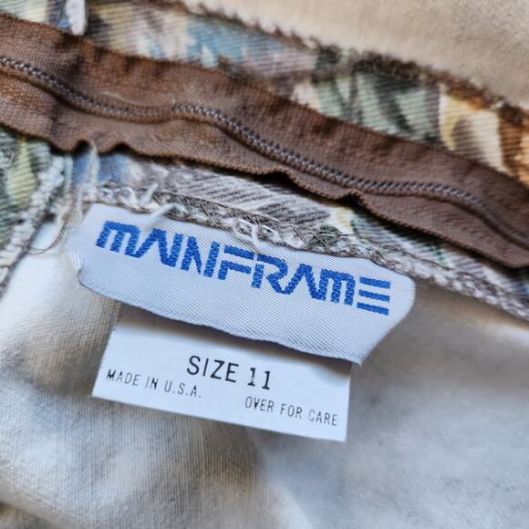 Mainframe Size 11 Multi-Colored Floral Denim Skirt - Picture 5 of 8